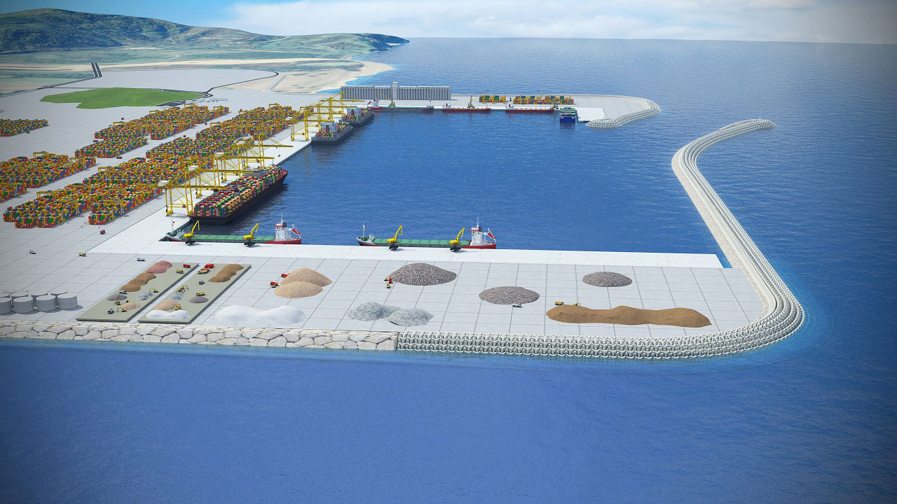 MERT DOKUM Project Filyos port new logistics center