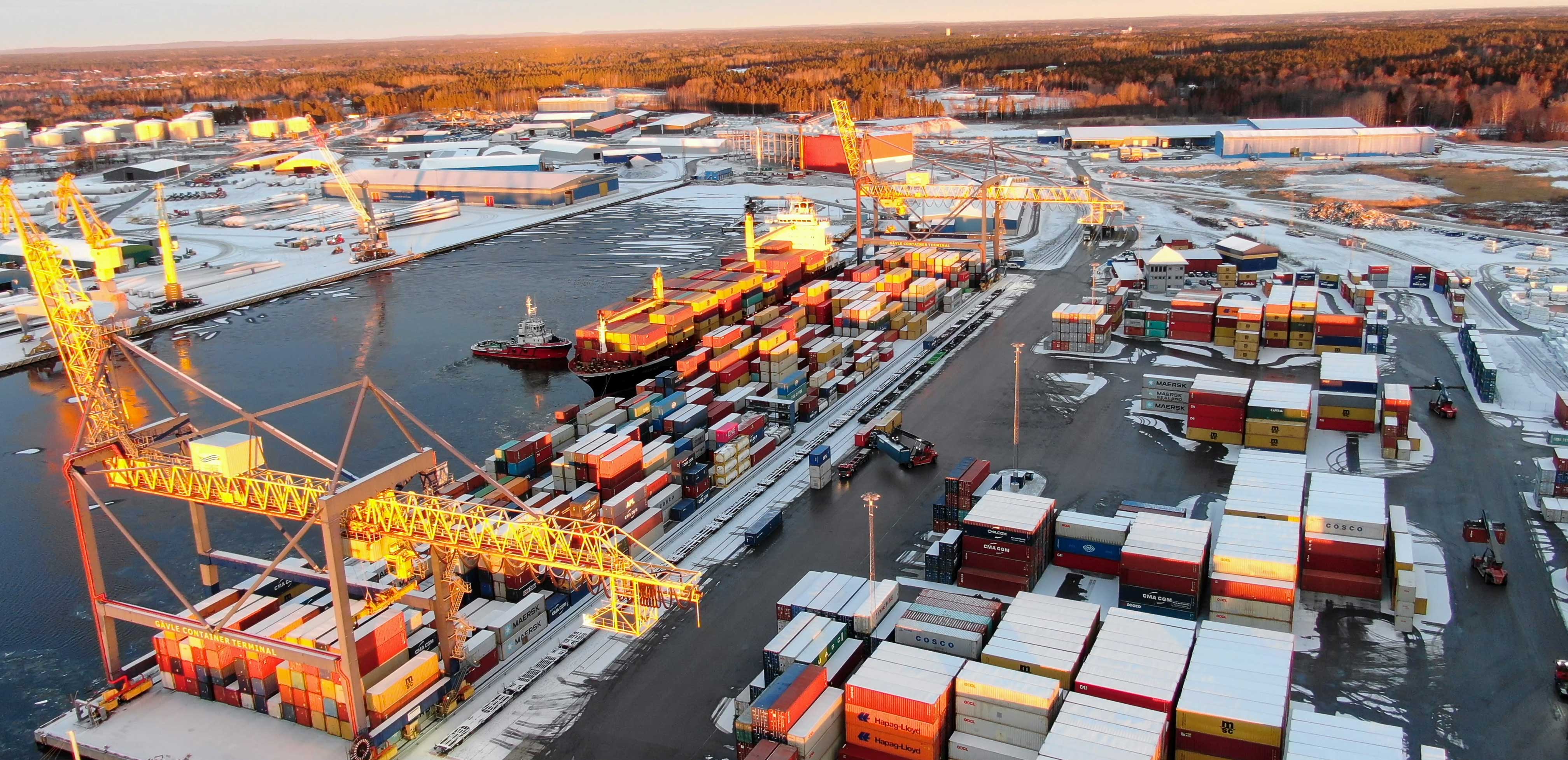 MERT DOKUM Project The Port of Gävle Container Terminal